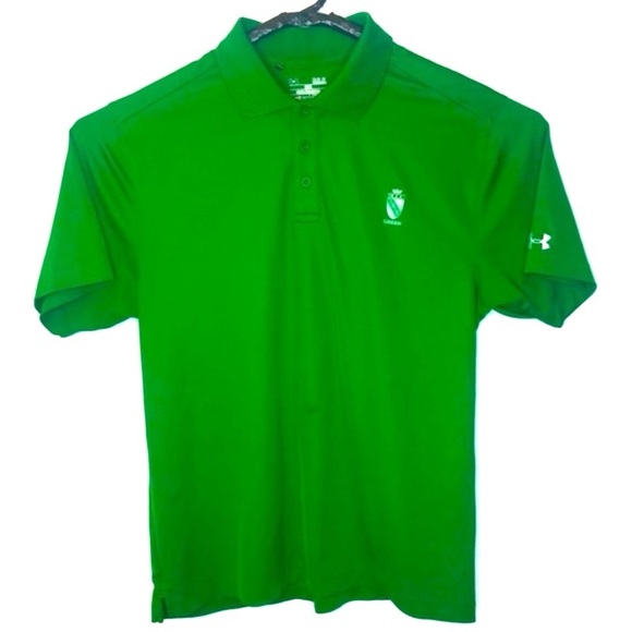 Under Armour Other - Under Armour UA Men’s Kelly Green Short Sleeve HeatGear Golf Polo Shirt Large